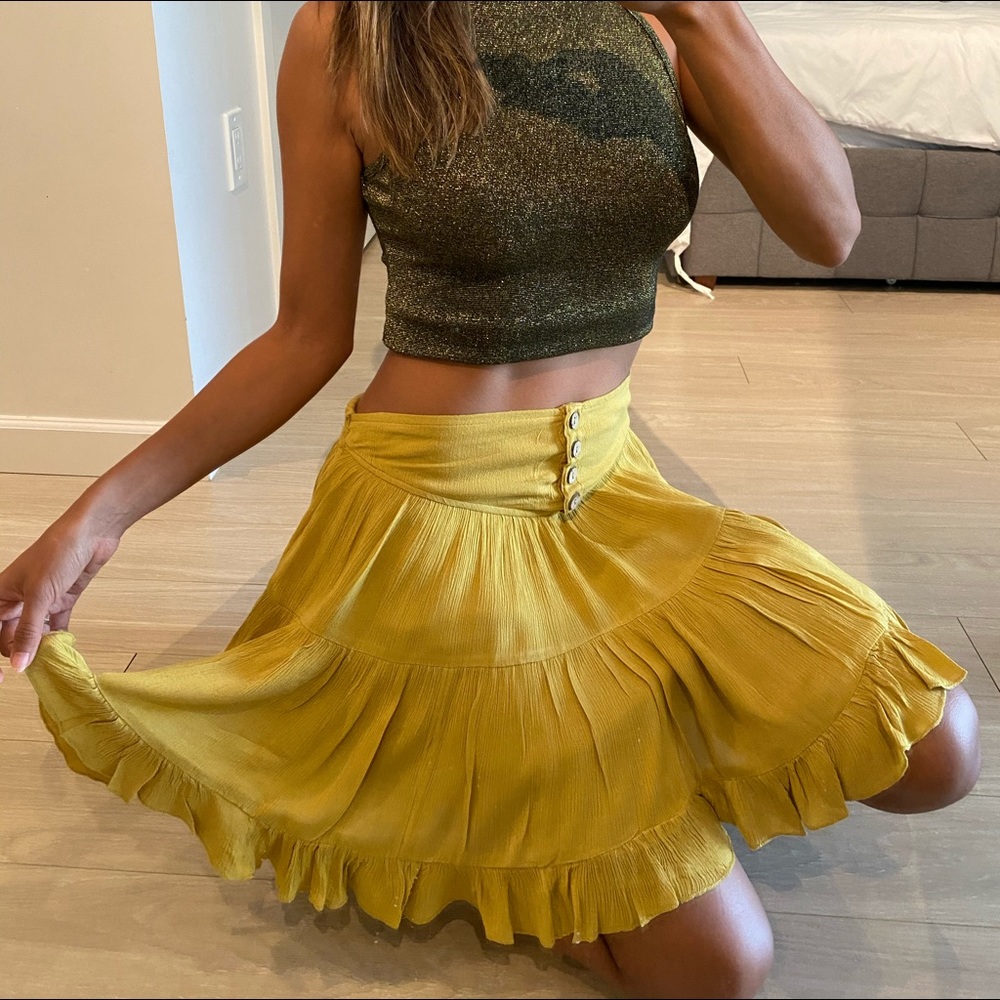 Free people skirt.